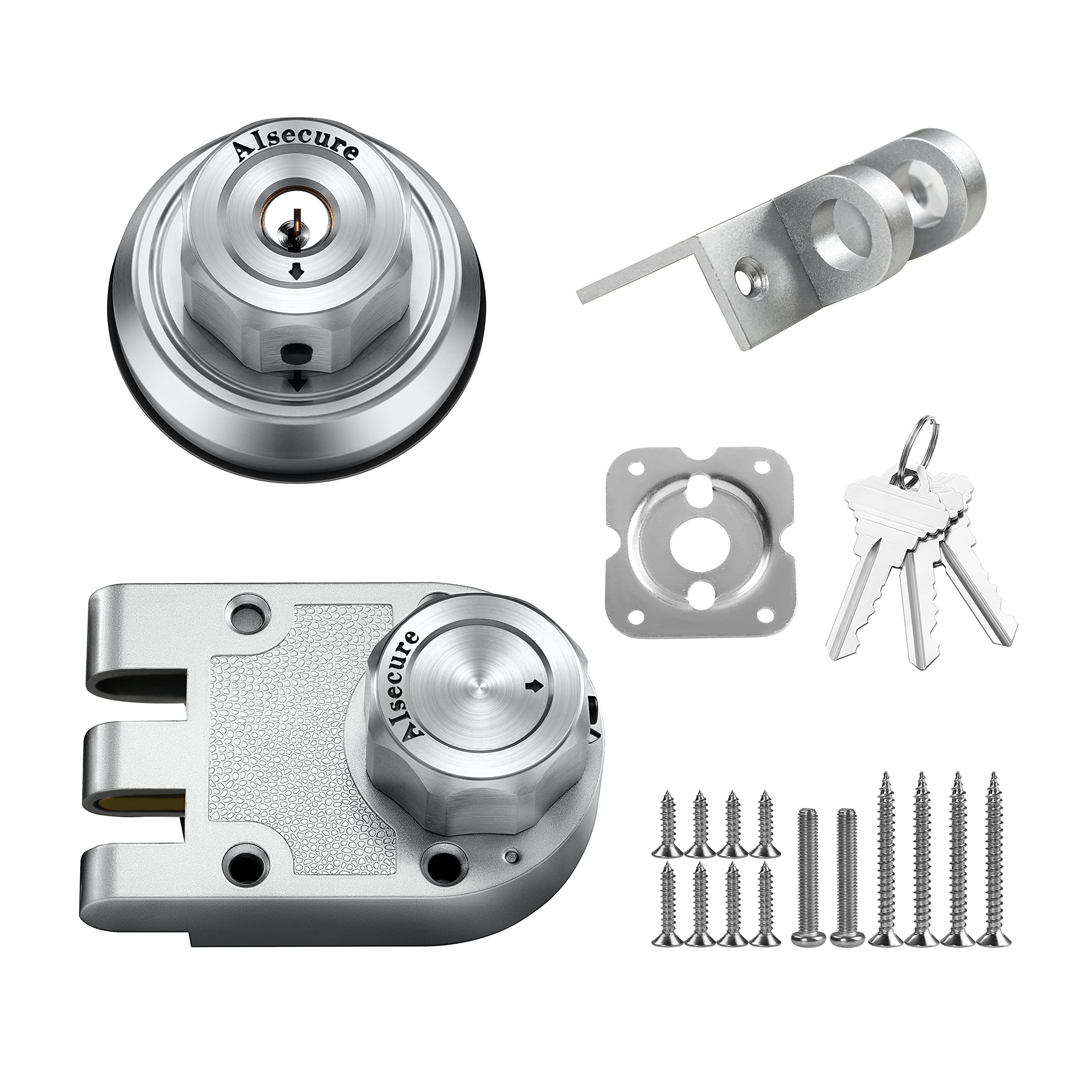 AIsecure Twist to Lock Jimmy Proof Deadbolt Lock Keyless with